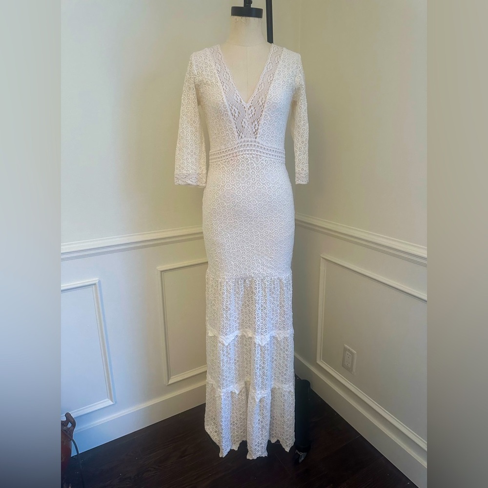 Nightcap lace stretch dress